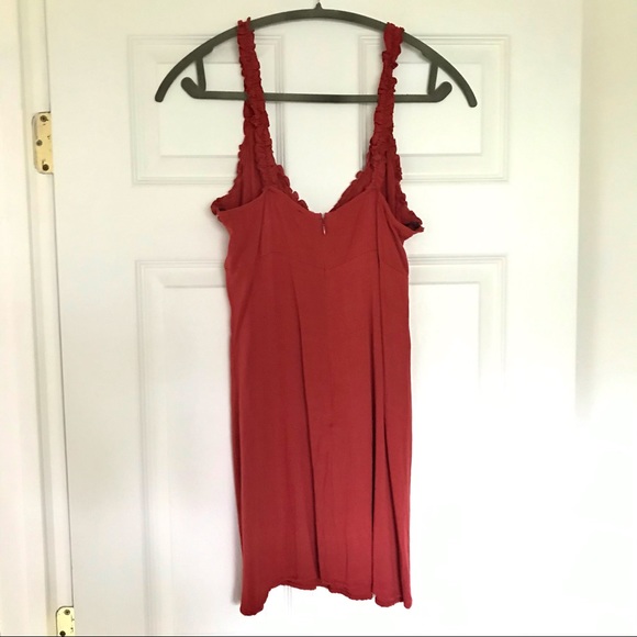 EUC: FOREVER 21 Ruffled Mini Dress - Picture 6 of 9